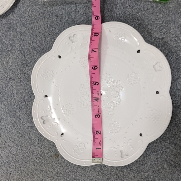 Dessert stand 3tier, set of two, white - Picture 3 of 4